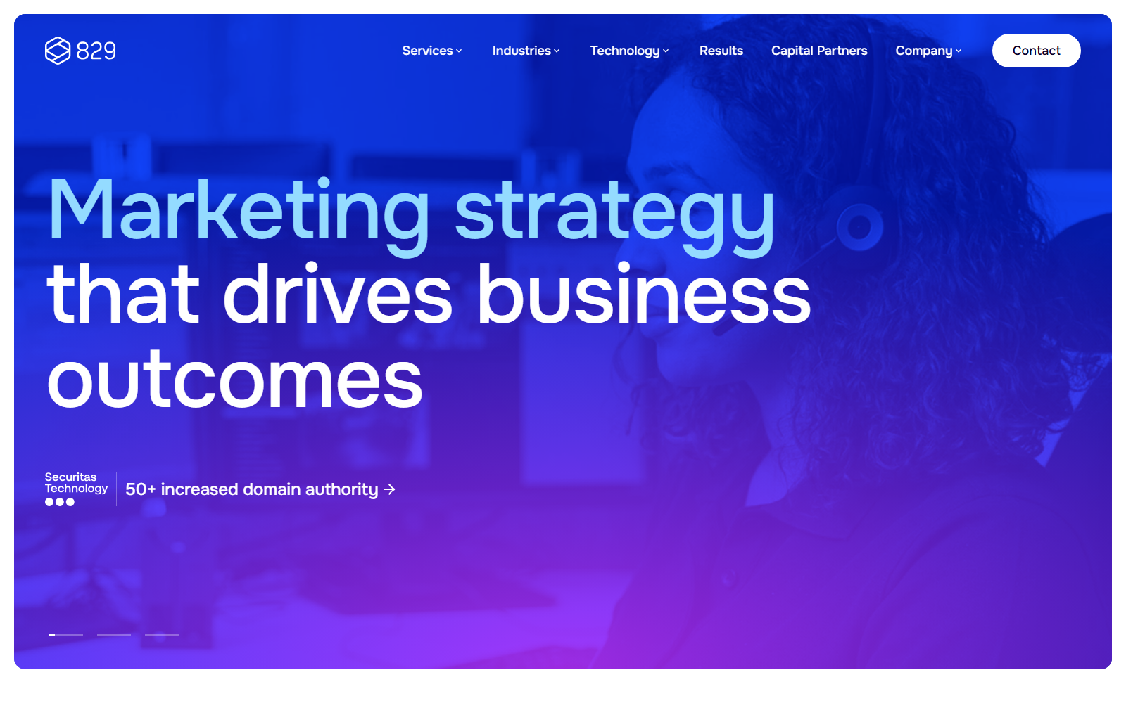 829 Studios official website homepage