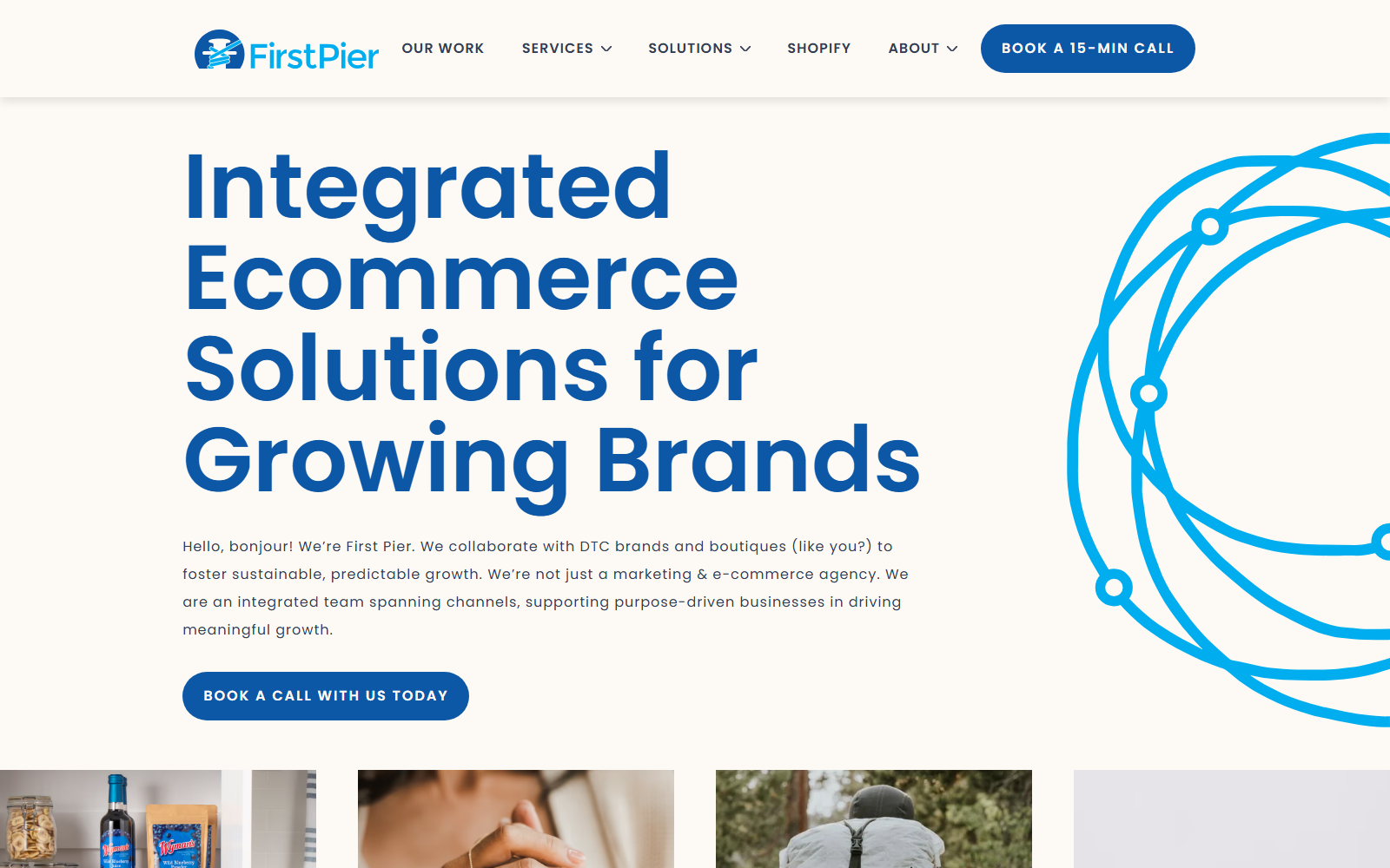 First Pier official website homepage