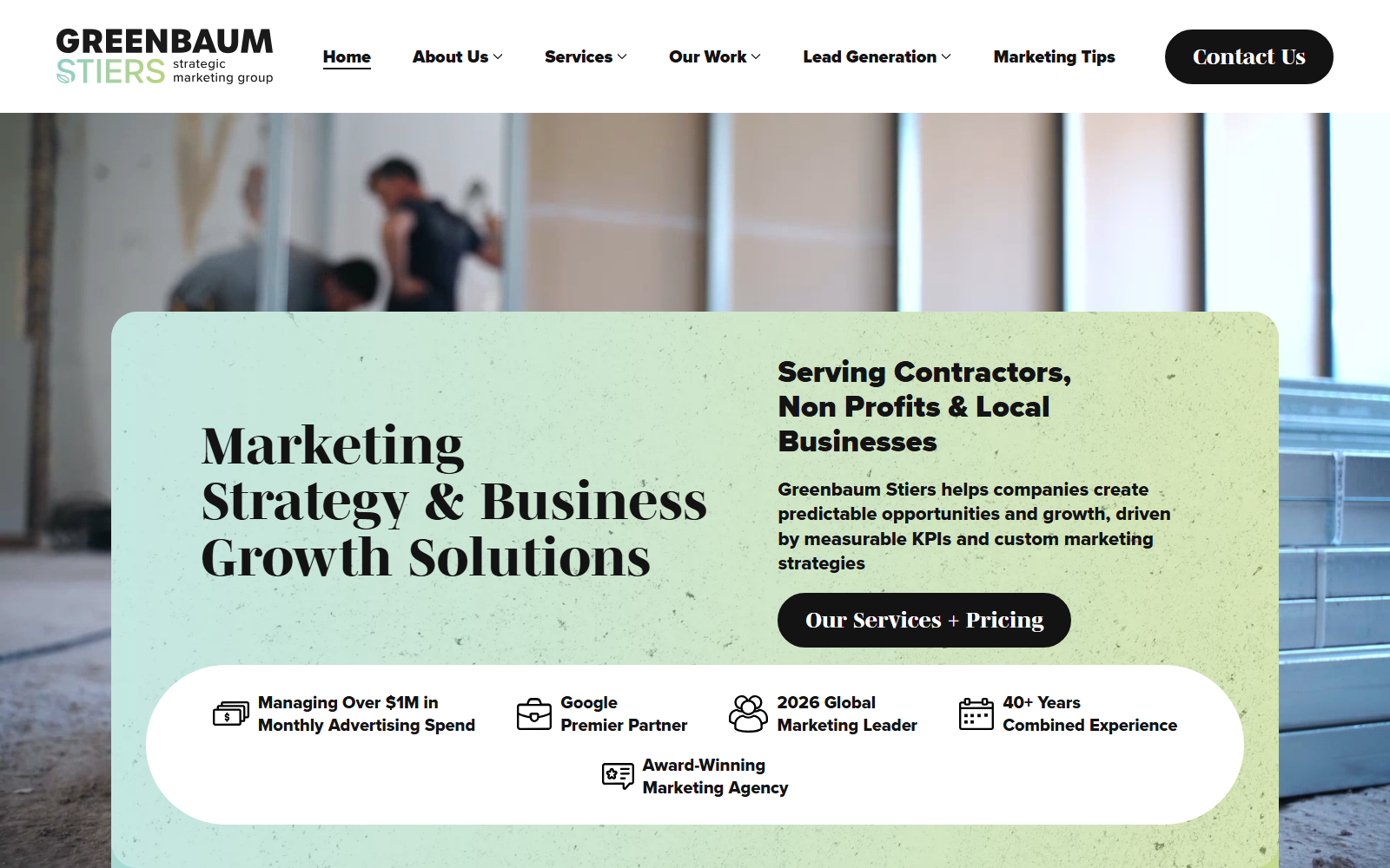 Greenbaum Stiers official website homepage