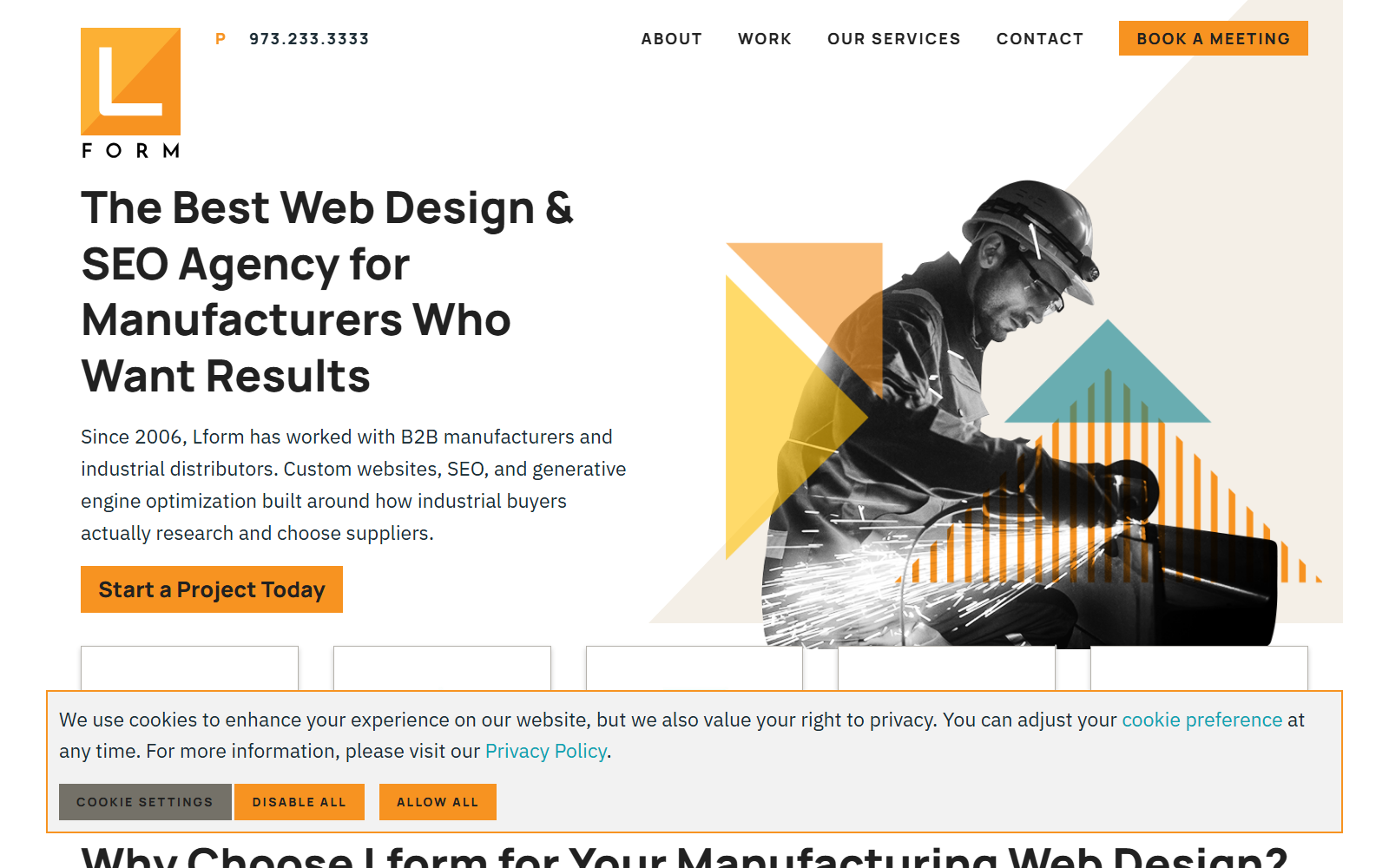 Lform Design official website homepage