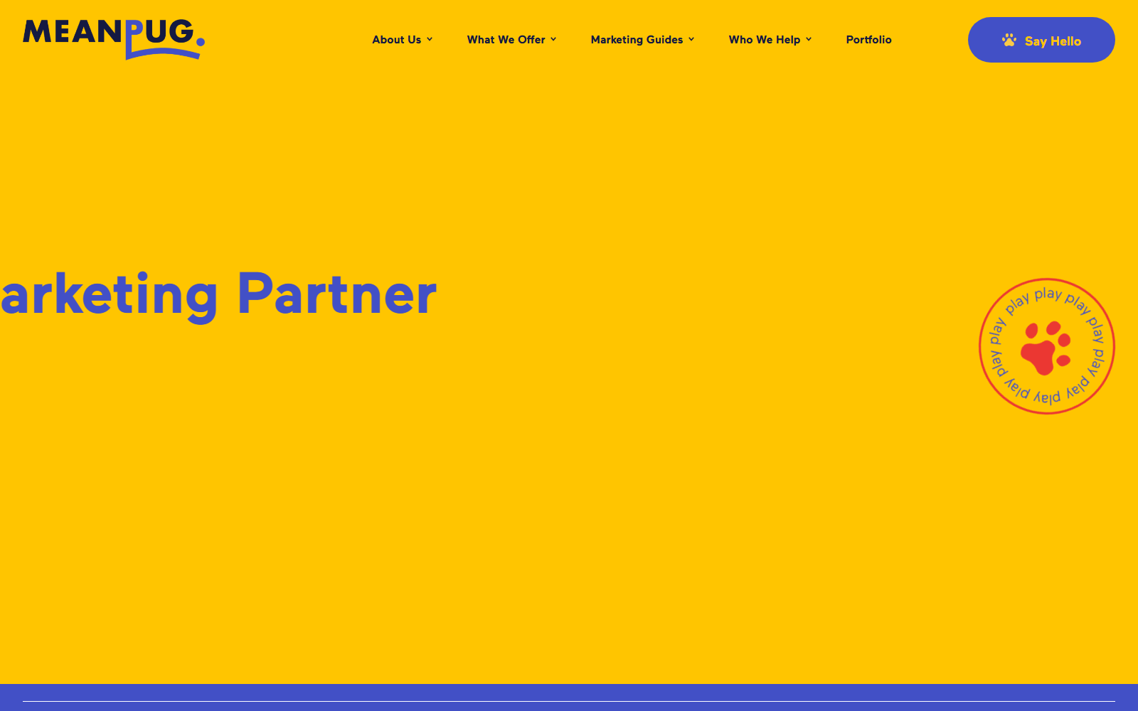 MeanPug Digital official website homepage
