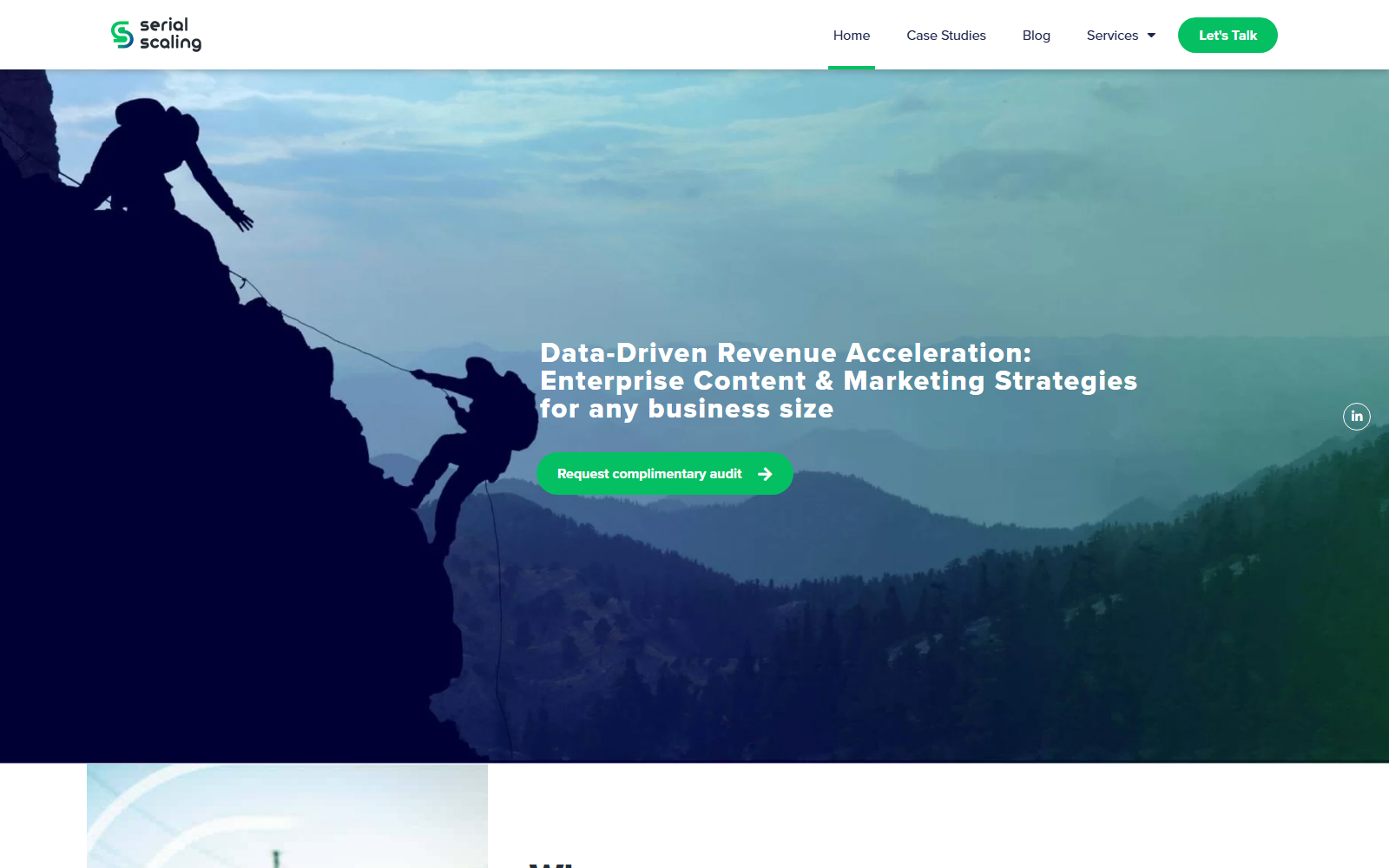 Serial Scaling official website homepage